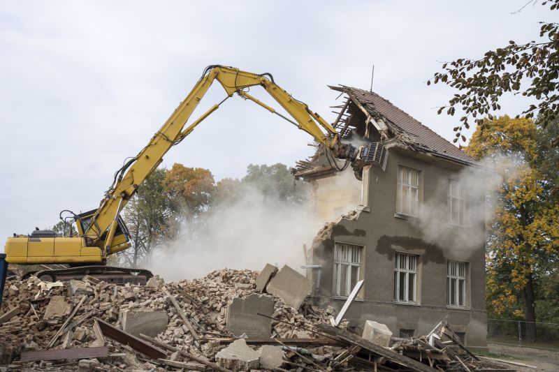 Prefabricated House Demolition