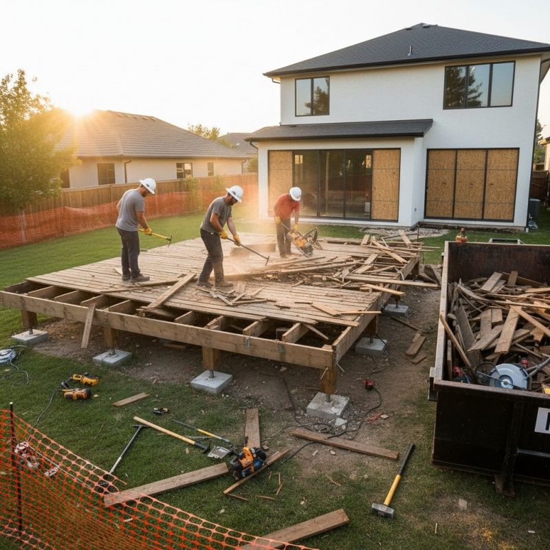 Prefabricated House Demolition