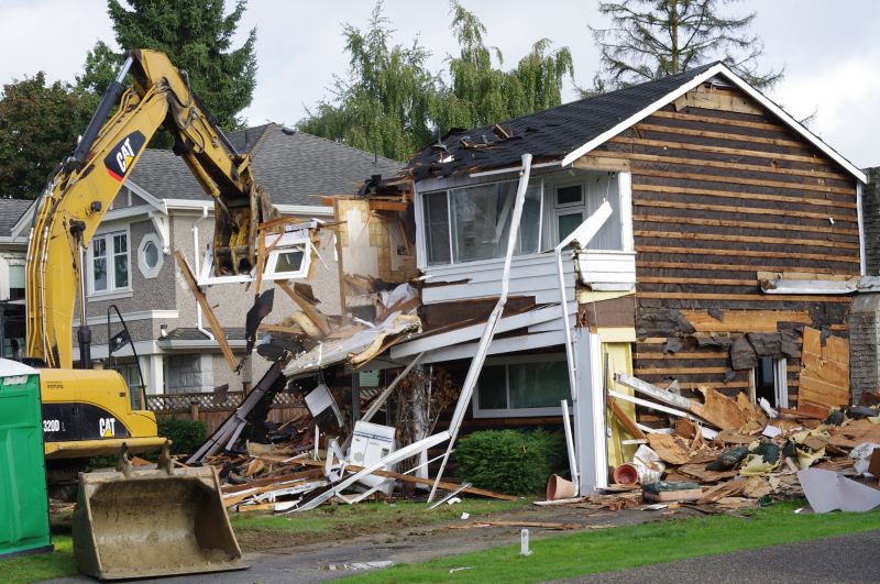 Prefabricated House Demolition