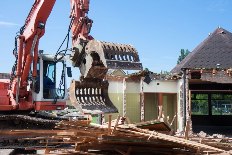 Demolition Equipment in Action